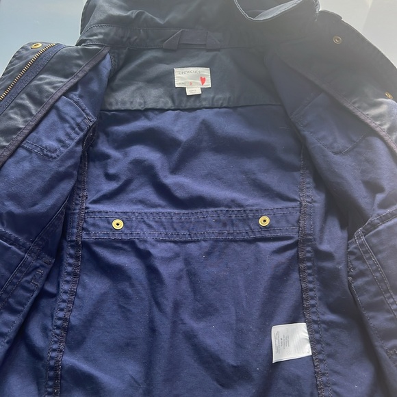 J Crew Crewcuts Girls Hooded Jacket Size 3 - Picture 3 of 4